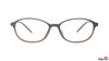 TAG Hills TG A10699 23313 Brown Oval Medium Full Rim Eyeglasses