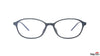 TAG Hills TG A10704 23313 Matte-Black Oval Medium Full Rim Eyeglasses