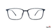 TAG Hills ZERO POWER BLUE SAFE DIGITAL PROTECTION TG A10934 Royal Navy Black Rectangle Medium Full Rim Eyeglasses