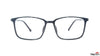 TAG Hills ZERO POWER BLUE SAFE DIGITAL PROTECTION TG A10935 Royal Navy Black Rectangle Medium Full Rim Eyeglasses