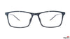 TAG Hills ZERO POWER BLUE SAFE DIGITAL PROTECTION TG A10947 Royal Navy Black Rectangle Medium Full Rim Eyeglasses