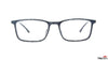 TAG Hills ZERO POWER BLUE SAFE DIGITAL PROTECTION TG A10963 Royal Navy Black Rectangle Medium Full Rim Eyeglasses