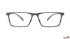 TAG Hills ZERO POWER BLUE SAFE DIGITAL PROTECTION TG A10971 Royal Navy Maroon Rectangle Medium Full Rim Eyeglasses