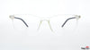 TAG Hills TG A11051 Royal Navy Transparent Rectangle Medium Full Rim Eyeglasses
