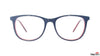 TAG Hills TG A11084 Royal Navy Blue Oval Medium Full Rim Eyeglasses