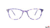 TAG Hills TG A11105 Royal Navy Pattern Cat Eye Medium Full Rim Eyeglasses