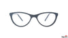 TAG Hills TG A11150 Royal Navy Matte-Black Cat Eye Medium Full Rim Eyeglasses