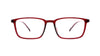 TAG Hills TG A11404 Royal Navy Red Square Medium Full Rim Eyeglasses