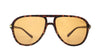 TAG Hills TG S 10423 030 TG-S-10423 Pattern Large Rectangle Full Rim UV Sunglasses